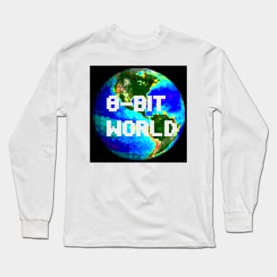 8-bit World Long Sleeve T-Shirt